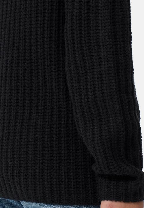 Actual product image Cash-Mere Grobgestrickter Wolle Kaschmir Rundhals Pullover (L)