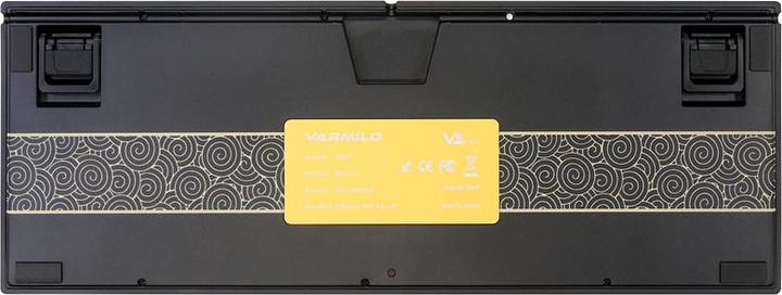 Actual product image Varmilo VEA87 Beijing Opera TKL Gaming Keyboard, MX-Brown, white LED - US Layout (US, Cable)