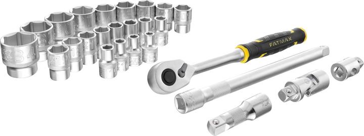 Productafbeelding Stanley Dopsleutelset STAK 1/2, 26 stuks