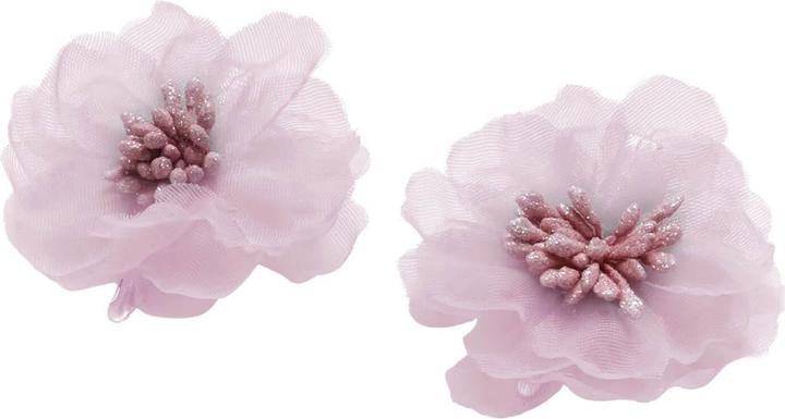 Trisa Celebride Stoffblume Clip Lila