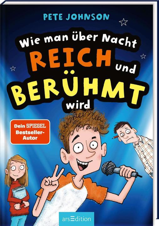 Actual product image Wie man über Nacht reich und berühmt wird (German, Pete Johnson., 2024)