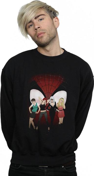 Actual product image Mens Women Of Spider-Man Sweatshirt (M)