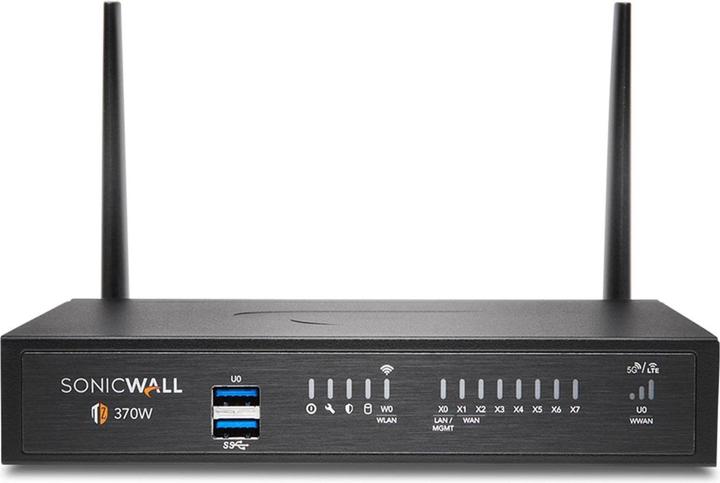 Productafbeelding SonicWall Firewall TZ-370W TotalSecure Advanced Appliance, w/APSS, 1 jaar