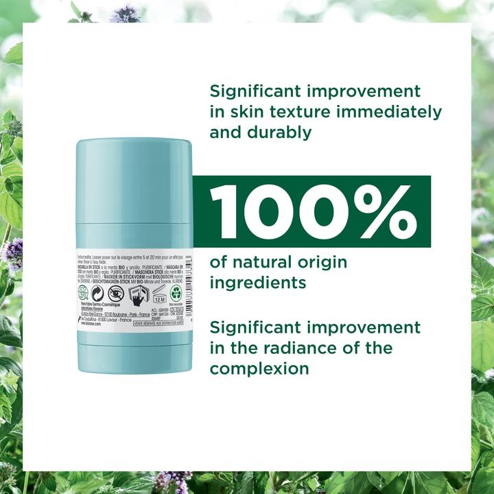 Produktbild Klorane Stick-Maske mit BIO-Wasserminze (25 ml)