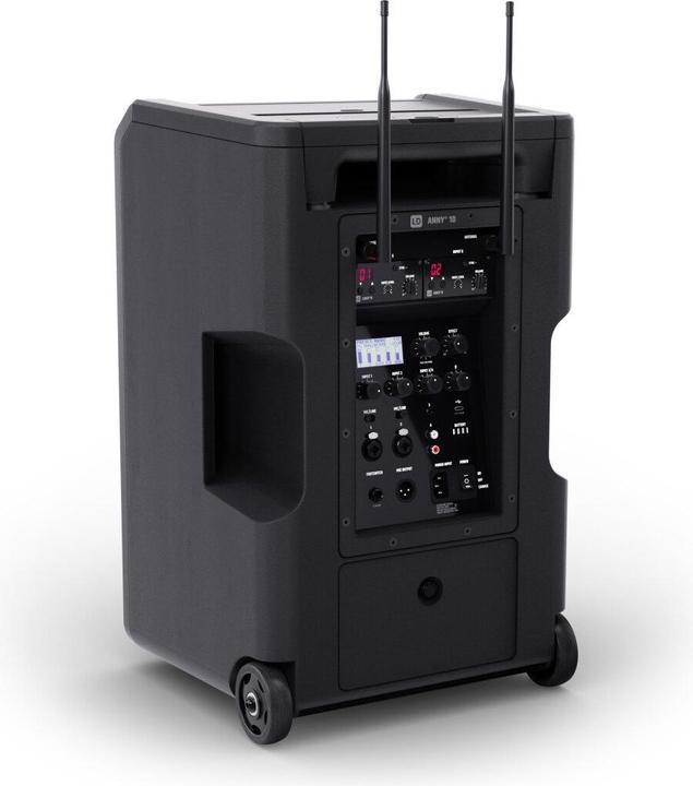 Immagine prodotto LD Systems ANNY® 10 BPH 2 B6 - Altoparlante PA Bluetooth® mobile da 10" con batteria ricaricabile, mixer e 2x (1x 80 W)
