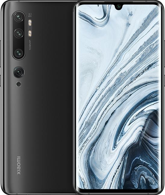 Produktbild Xiaomi Mi Note 10 Vodafone (128 GB, Midnight Black, 6.47", Dual SIM, 120 Mpx, 4G)