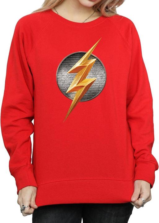 Immagine prodotto Justice League Movie Flash Emblem Felpa Donna (L)
