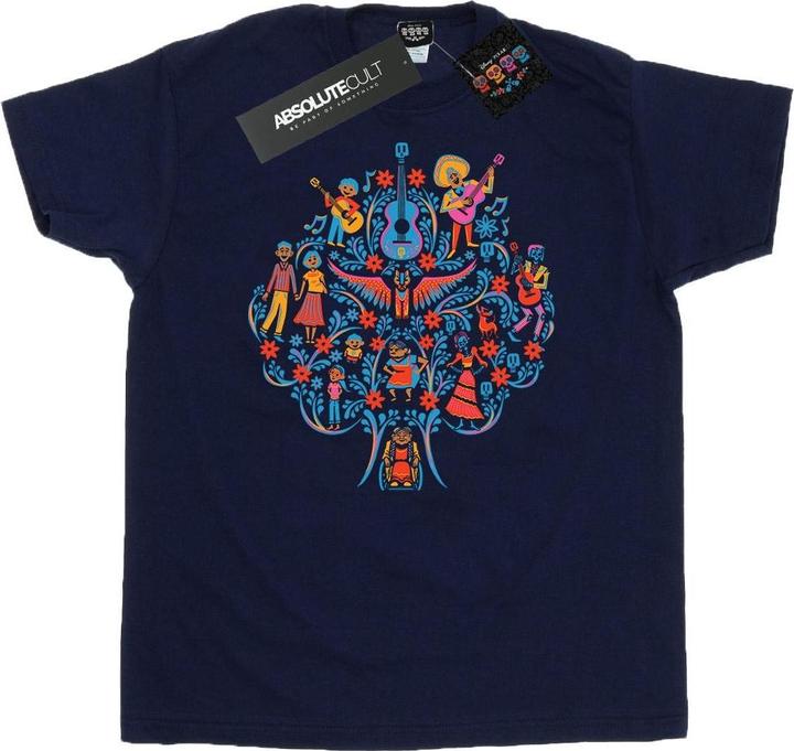 Actual product image Disney Mens Coco Tree Pattern T-Shirt (L)