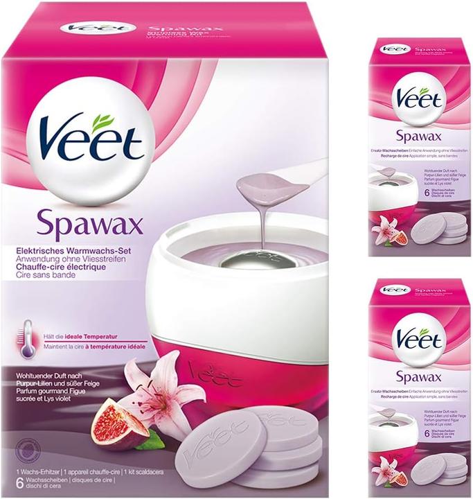 Actual product image Veet Spawax Warmwachs-Set (1 x)