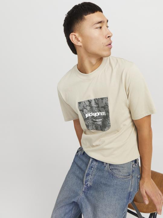 Image du produit Jack & Jones Gedruckt Rundhalsausschnitt T-shirt T-shirt (XS)