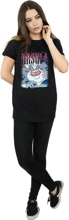 Immagine prodotto The Little Mermaid Maglietta Ursula Montage in cotone Boyfriend donna/donna (L)