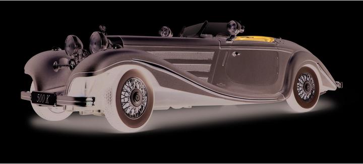 Image du produit Maisto Mercedes Benz 500K Specialroadster 1936 gris