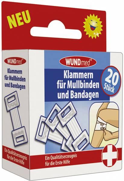 Magni Klammern für Mullbinden und Bandage, 20 Stück