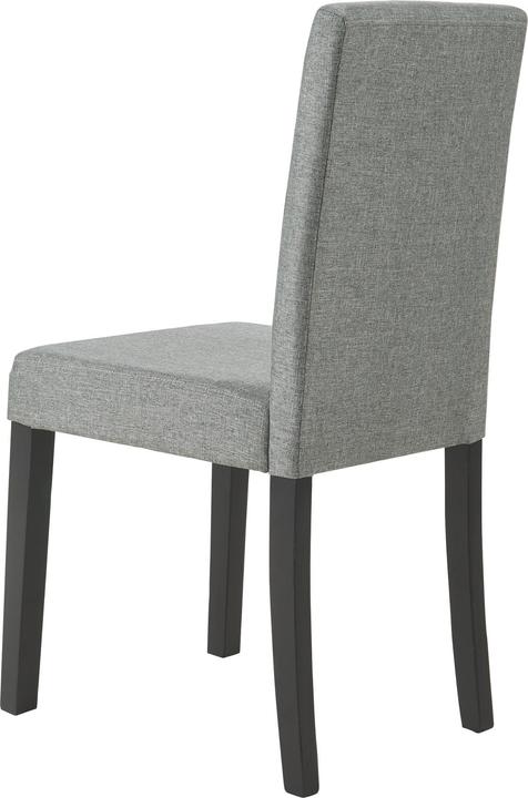 Produktbild En.Casa Esszimmerstuhl Hamburg 6er Set Textil Hellgrau