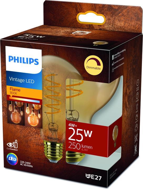 Produktbild Philips Vintage (E27, 4 W, 250 lm, 1 x, F)