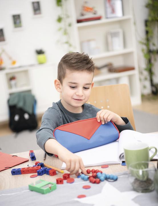 Actual product image Betzold Pupil rake set in pencil case (French)