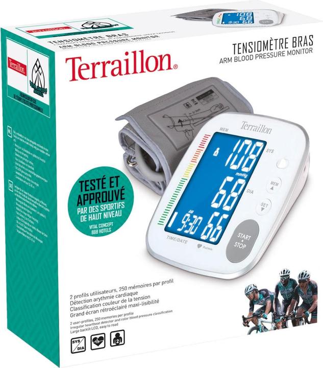 Actual product image Terraillon Tensio Bras (Blood pressure monitor upper arm)