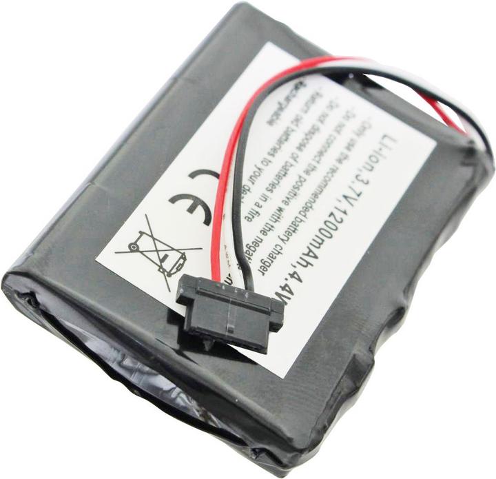 Image du produit Mitac Batterie BP-LP1230, E3MT07135211 (1 pcs, Spécifique à l'appareil, 1300 mAh)