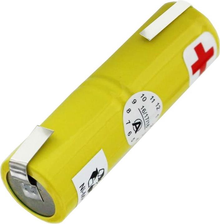Actual product image Braun Battery 2/3A with solder tags U-shape (1 pcs., 2/3 A, 1300 mAh)