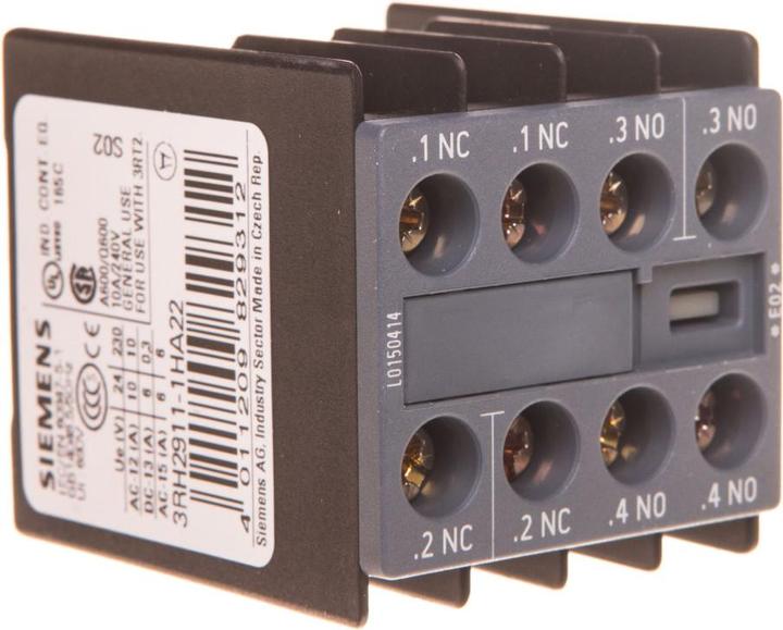 Actual product image Siemens Auxiliary switch for contactor