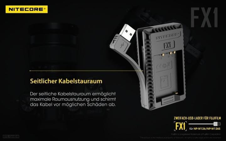 Image du produit Nitecore FX1 - pour les appareils photo Fuji (Chargeur)