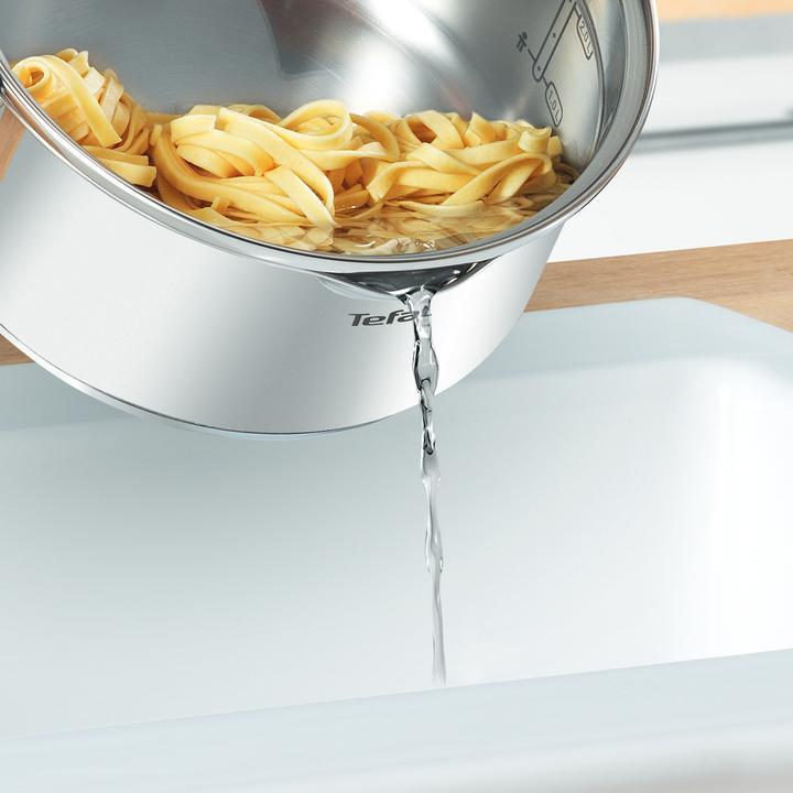 Actual product image Tefal Duetto (24 cm, Pot, Stainless steel)
