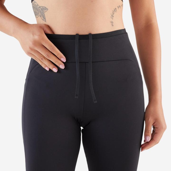 Actual product image Kiprun Lauftights lang Damen - 500 Comfort schwarz (W35)