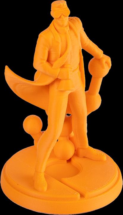 Actual product image Polymaker Polyterra (PLA, 1.75 mm, 1000 g, Orange)