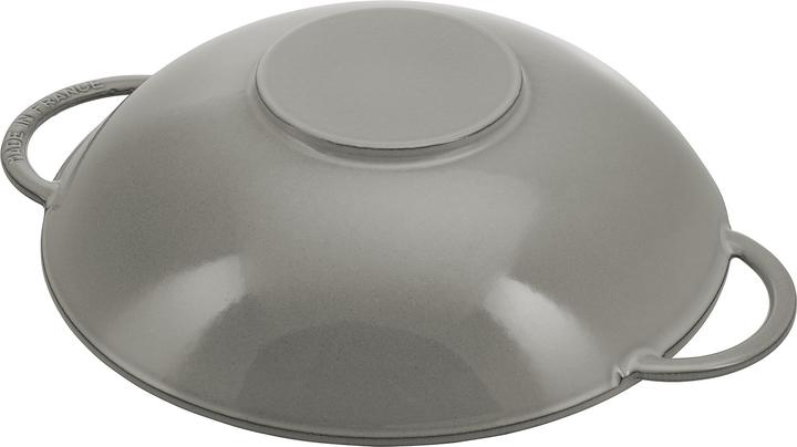 Produktbild Staub Wok mit Glasdeckel (37 cm, Wok Pfanne, Gusseisen)