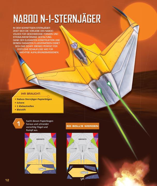 Image du produit Panini Star Wars Flieger falten (Allemand, Pat Murphy, 2013)