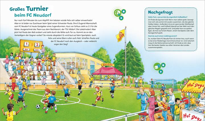 Image du produit Bookii WAS IST WAS Junior Auf geht's zum Fussball! (Allemand, Martin Lickleder, Claudia Kaiser, Andrea Constant, 2018)