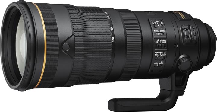 Nikon AF-S Nikkor 120-300mm f/2.8E FL ED SR VR (Nikon F, Plein format, APS-C / DX)