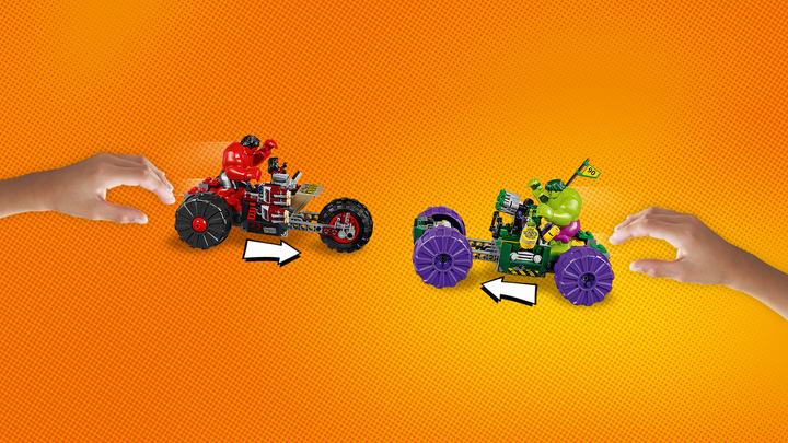 Actual product image LEGO Marvel Super Heroes Hulk vs Red Hulk (76078, LEGO Marvel)