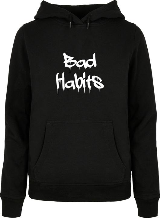 Merchcode Ladies Bad Habits Basic Hoody - 112765