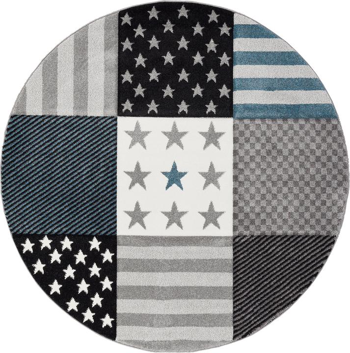 Actual product image Pergamon Kids and Youth Carpet Maui Stars Round (Ø 120 cm)
