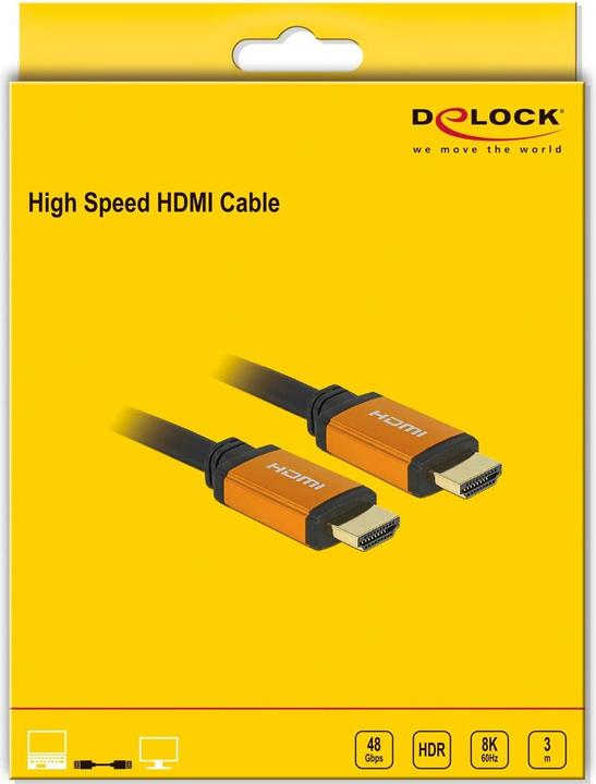 Actual product image Delock HDMI (Type A) - HDMI (Type A) (3 m, HDMI)