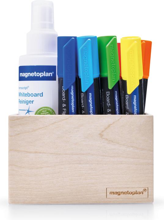 Immagine prodotto Magnetoplan Portapenne magnetico (L x A) 114 mm x 64 mm in betulla