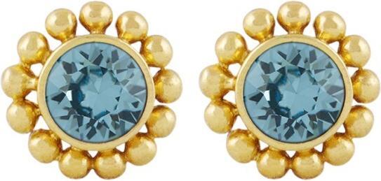 Produktbild Steinkult Ohrringe "Amy" (Kristallstein, 18 Kt. Vergoldet, Messing)
