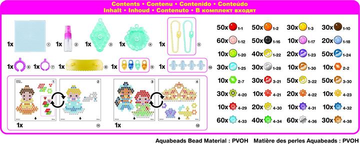 Produktbild Aquabeads AQB Disney Prinzessinnen Schmuckset