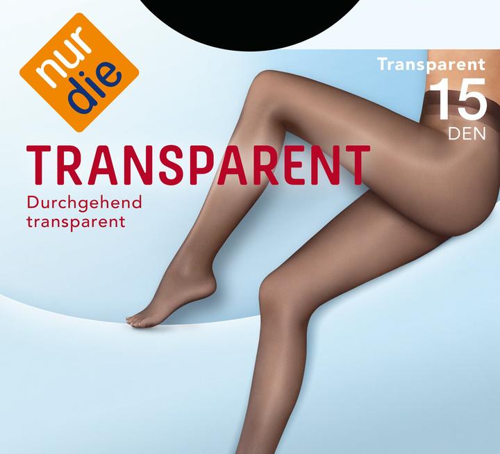 Produktbild Nur Die Transparent (15 DEN, 40 - 44)