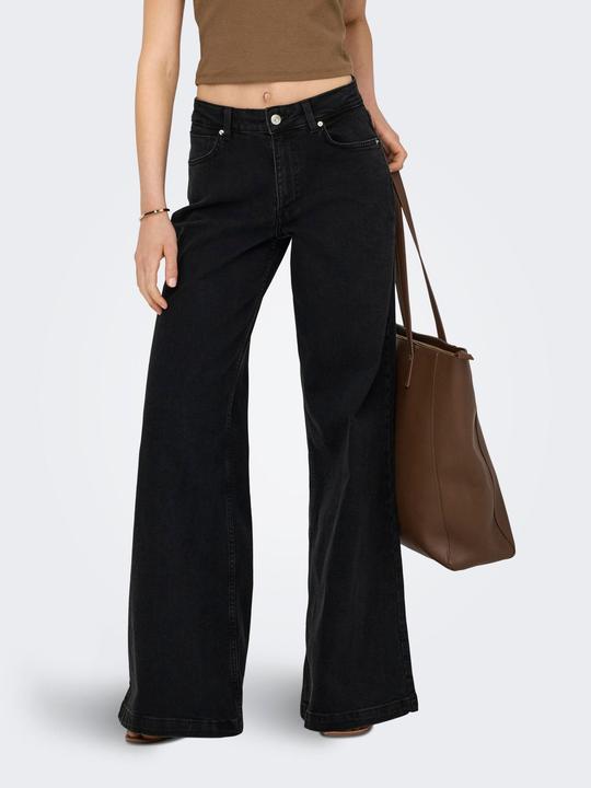 Actual product image Only ONLCALIFORNIA Mittlere Taille Weiter Beinschnitt Jeans Jeans mit weitem Bein (W31/L34)