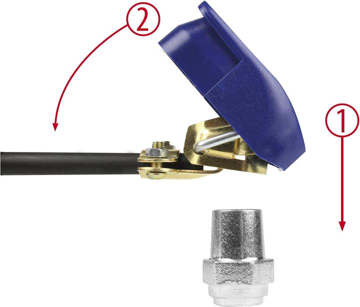 Actual product image Calima Battery quick connector