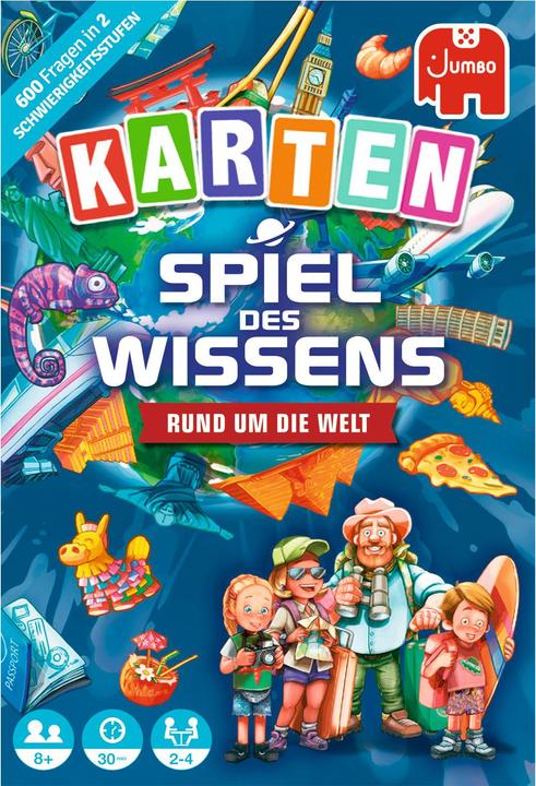 Immagine prodotto Jumbo Gioco di conoscenza Il giro del mondo (Tedesco)