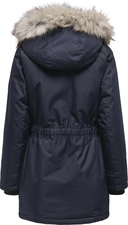 Image du produit Only Capuche avec bord en fausse fourrure amovible Poignets côtelés Parka Longue parka (S)