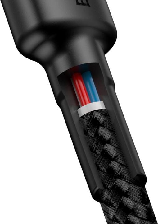 Actual product image Baseus Cafule Series Fast Charge (2 m, USB 2.0)