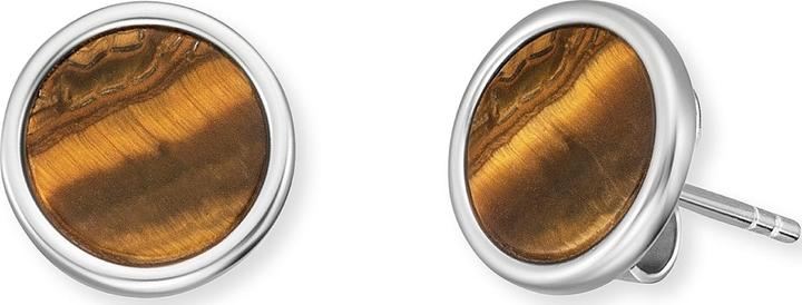 Actual product image Engelsrufer Stud Earrings Healing Stone (Coloured stone, 925 silver/925 silver platinum-plated, Coloured stone/925 silver rhodium-plated)