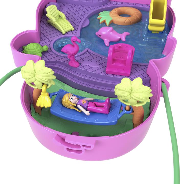 Actual product image Polly Pocket Play set monkey mum and baby