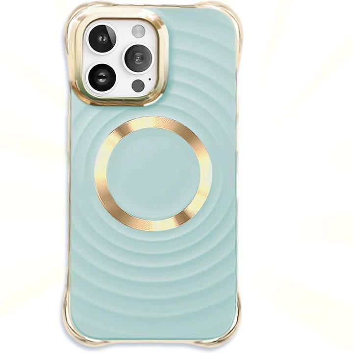 Actual product image OEM Circle Glam Mag case for iPhone 13 / 14 6,1" mint (Apple iPhone 13, Apple iPhone 14)