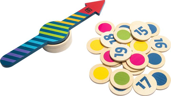 Actual product image BS Toys The Outdoor Arrow Wood - Child's Play (Italian, French, German)