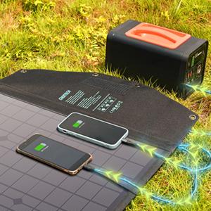 Produktbild Choetech Solarpanel (120 W, 4.84 kg)